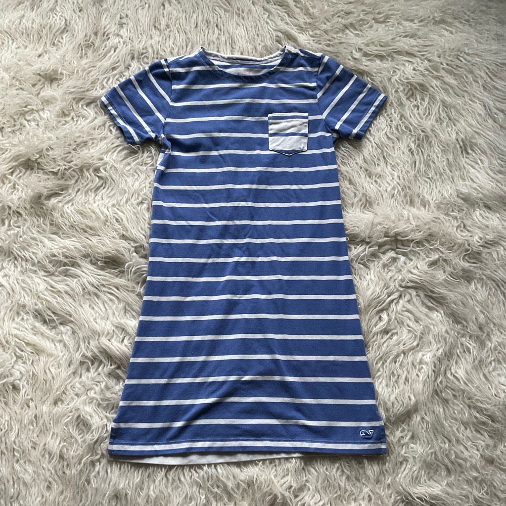 Vineyard Vines T Shirt Dress 10-12